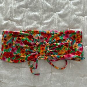 JMP the label bandeau bathing suit top